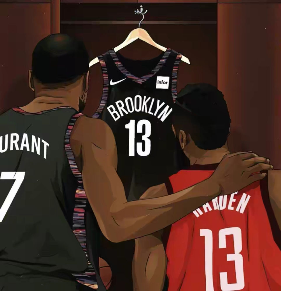 籃網击败雷霆，使用三少赢下双作为背书的简单介绍