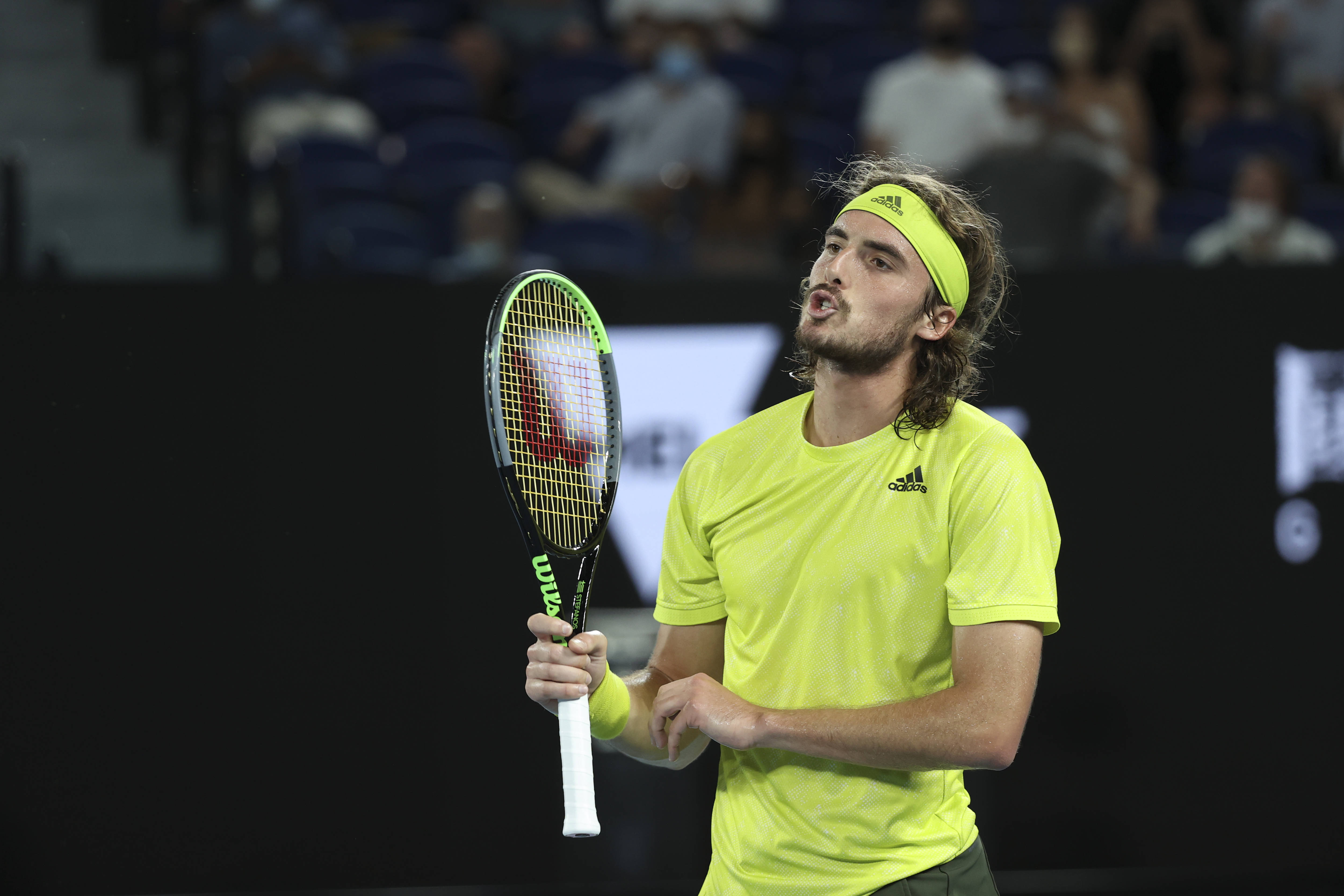 关于澳网力克戴维斯杯，西西帕斯高光表现的信息